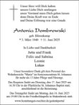 eine Anzeige